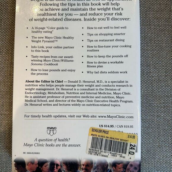 Mayo Clinic on Healthy Weight Book all Books are 2 for $5. - Picture 4 of 4
